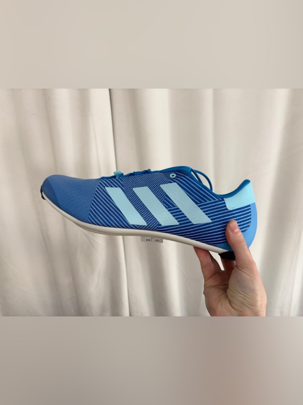 NEW Adidas The Road Shoes Men's Size 13 Blue Rush Cycling Road Shoes GY6829